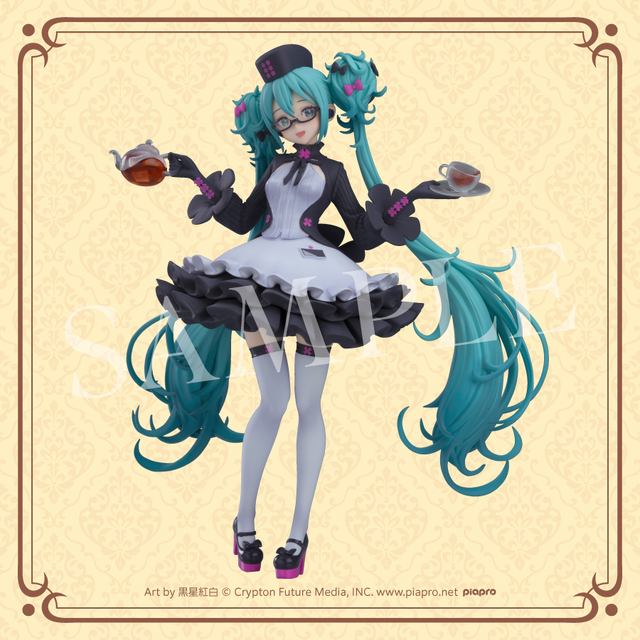 初音ミク」グッスマくじの“めがね×カフェ”が可愛い過ぎ！フィギュアや
