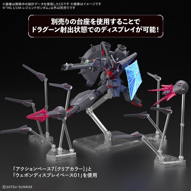 2005年発売の商品と全く違う！ガンプラ「HG レジェンドガンダム