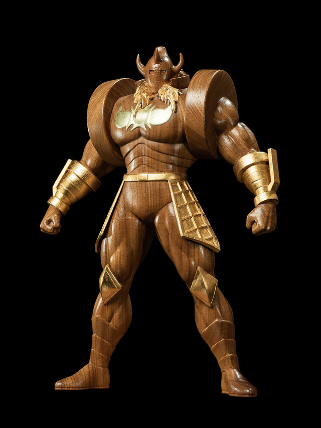 お値段約33万円！「キン肉マン」より「悪魔将軍」が木彫フィギュア化ー