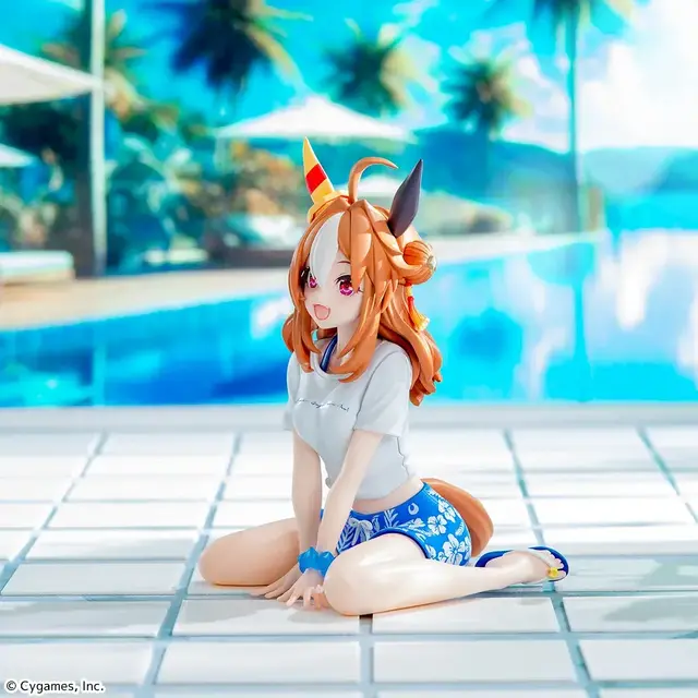 夏の雰囲気満載！『ウマ娘』スマートファルコンとコパノリッキーが