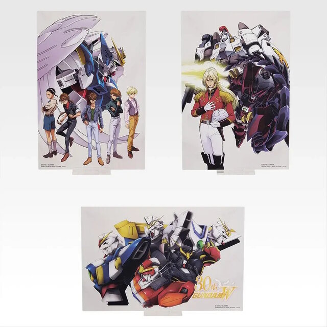 ガンダムW」30周年記念一番くじ全ラインナップ公開！ヒイロや5機のMS
