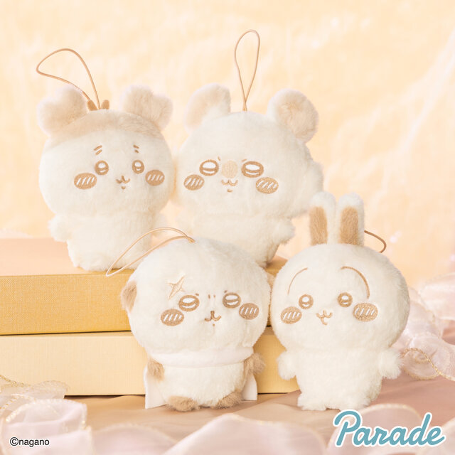 ちいかわ」“優しいミルクいろ”のうさぎたち！オリジナルシリーズ「ぬい