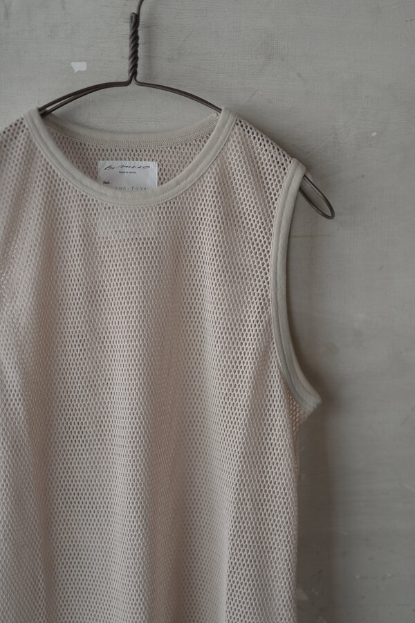 BLACKBIRD / TANK TOP MESH (sold) | INSIDE MY GLASS DOORS