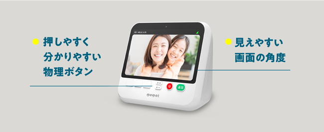 memet（めめっと） | 押すだけテレビ電話機（特定販路専売品） | アイ