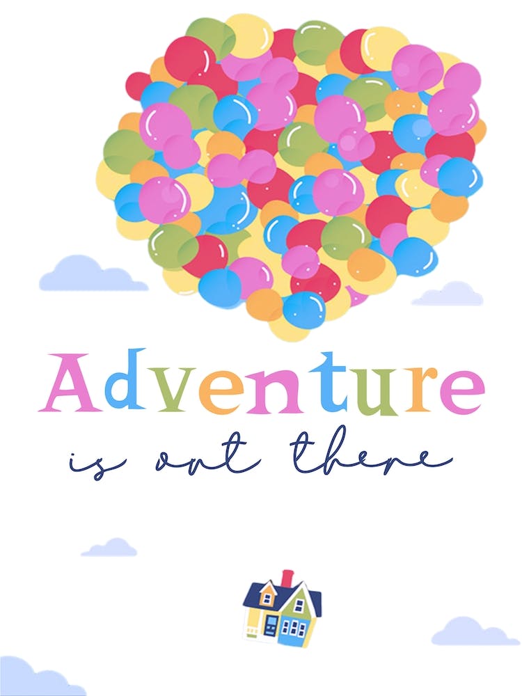 Adventure Is Out There Art Print by Pug Pup Prints – Fy!