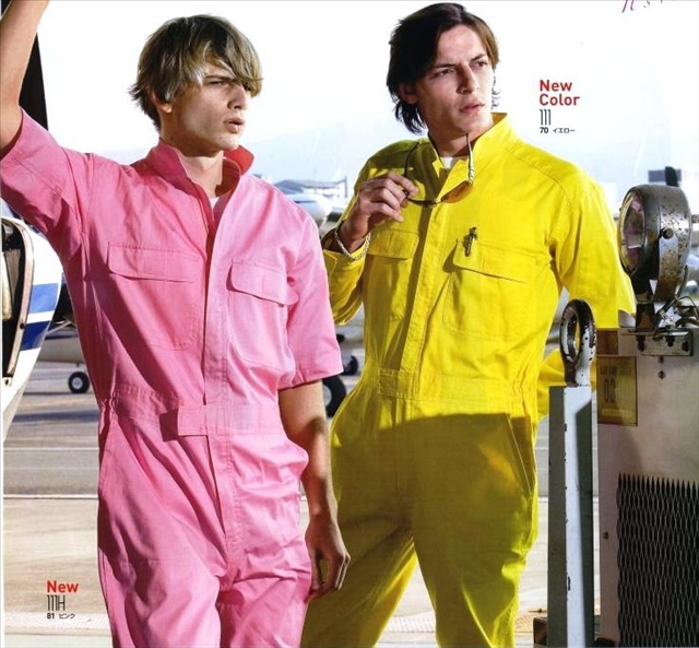 半袖ジャンプスーツ【ツナギ・綿100％・作業服】(BBL～BB5L)