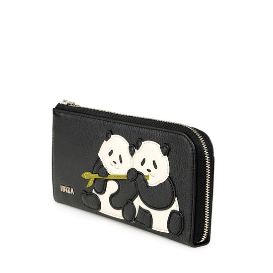アニマーダ 牛革 L字ファスナー長財布(パンダ) – イビサ オンライン
