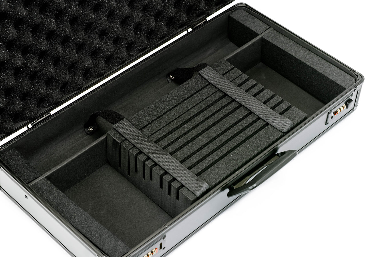 堺一文字光秀洋・和包丁用アタッシュケース8本収納ブラック