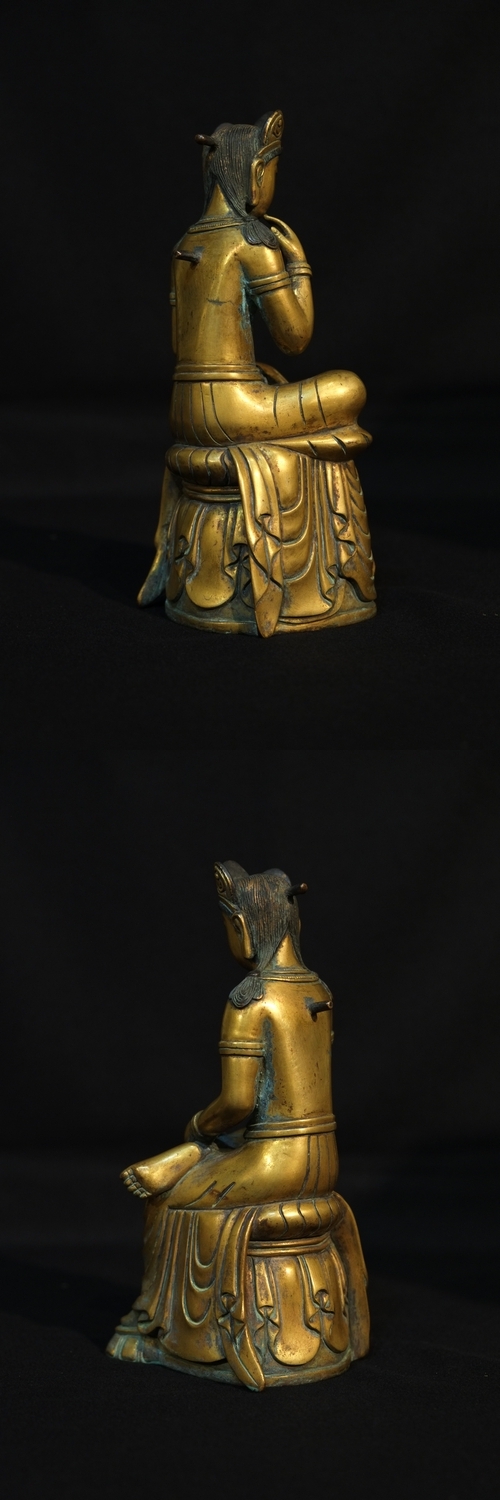 金銅弥勒菩薩半跏思惟像 三国時代 :: ichian