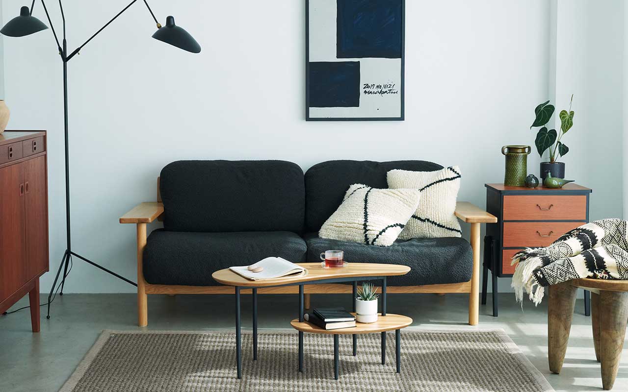 GOOD LUCK LOW TABLE Natural｜ローテーブル｜IDEE SHOP Online