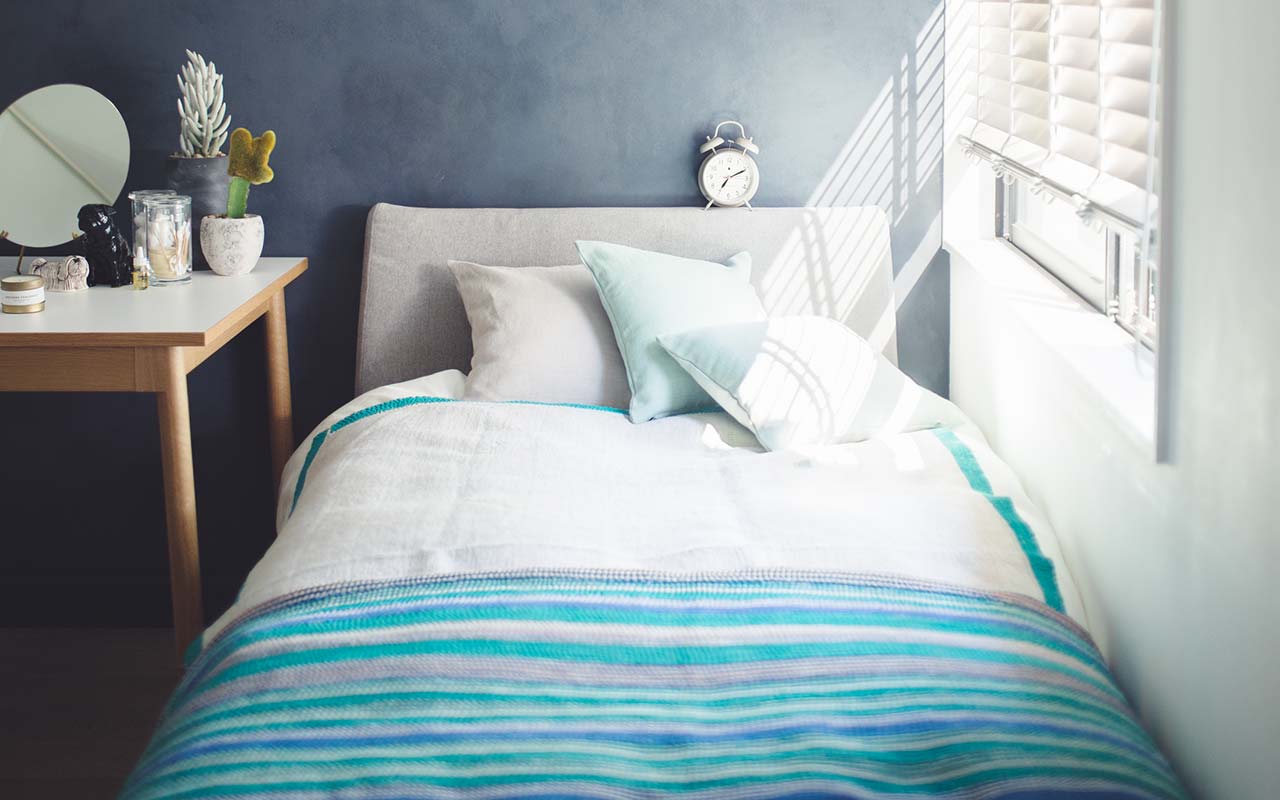 ☆ASH OREILLER BED Single Navy｜これまでに販売した商品｜IDEE SHOP