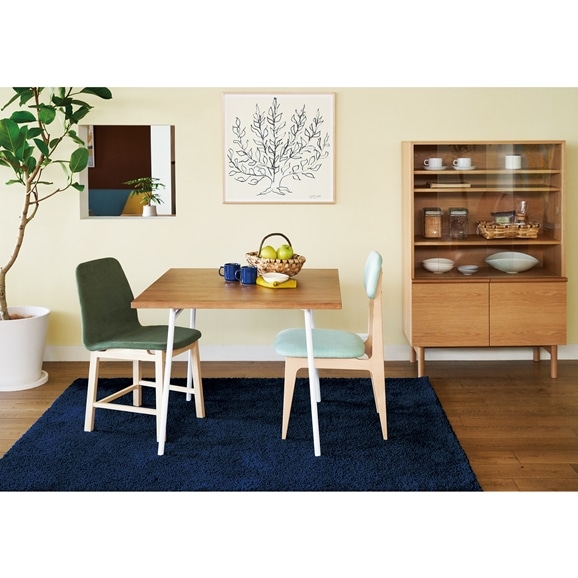 ラグ Fioriウールフェルト10 長方形150×200cm マスタード｜ラグ一覧