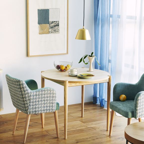 NOVA DINING TABLE ROUND 1200 Natural×Natural｜ダイニングテーブル