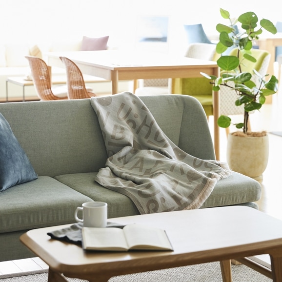 ☆【数量限定】柚木沙弥郎デザイン ブランケット 90×168