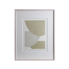 エディション】 黒木周 「Overlap-104 グレー」｜版画・シルク