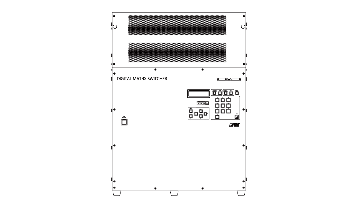 FDX-64 モジュラー型マトリクススイッチャー | 株式会社アイ・ディ