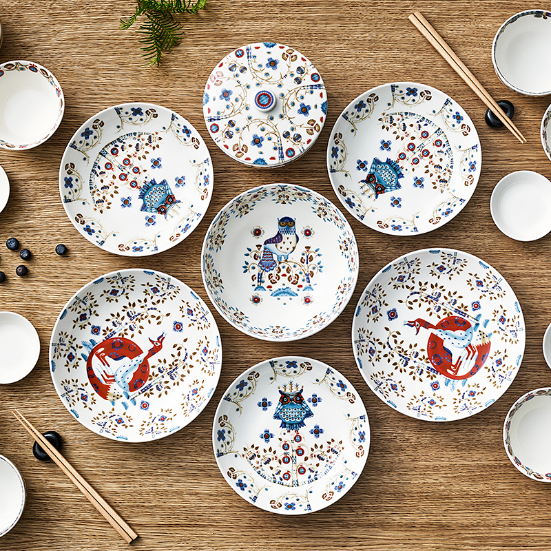 タイカ ディーププレート 20cm ホワイト｜ イッタラ＆アラビア公式