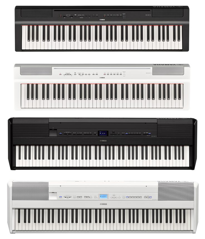 Yamaha】軽量・小型で持ち運びも可能なコンパクトスタイルの電子ピアノ