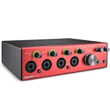 Focusrite Clarett+ 4Pre ｜イケベ楽器店オンラインストア