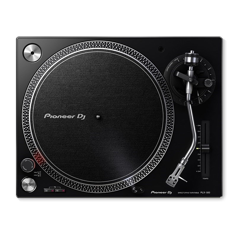 Pioneer DJ PLX-500-K ターンテーブル 【今ならレコードクリーナー