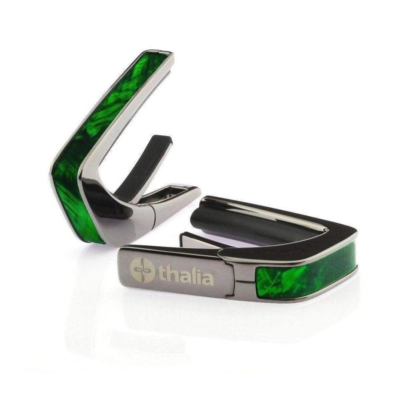 Thalia Capo Exotic Shell Series Black Chrome Green Angel Wing [新