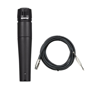 SHURE SM57-LCE【マイクケーブルセット(XLRメス-TSフォン)5.0m】(国内