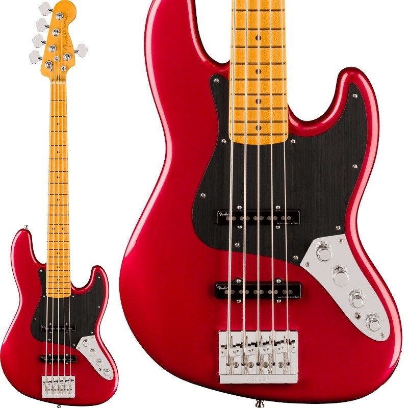Fender USA American Ultra II Jazz Bass V (Sinister Red/Maple) 【新