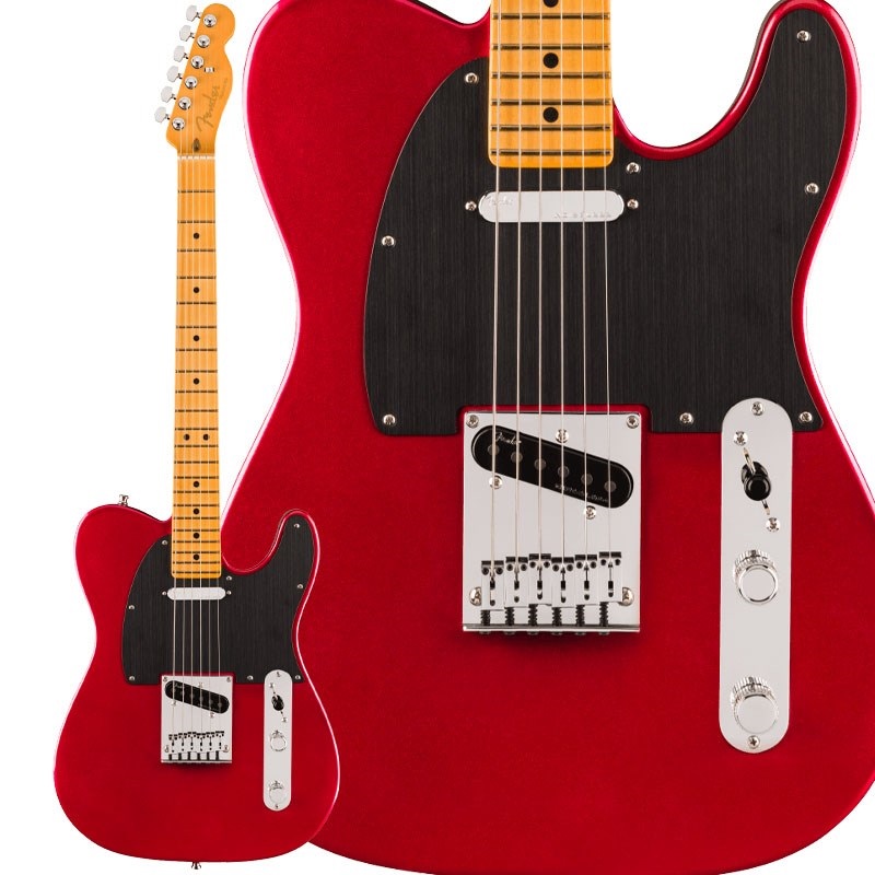 Fender USA American Ultra II Telecaster (Sinister Red/Maple
