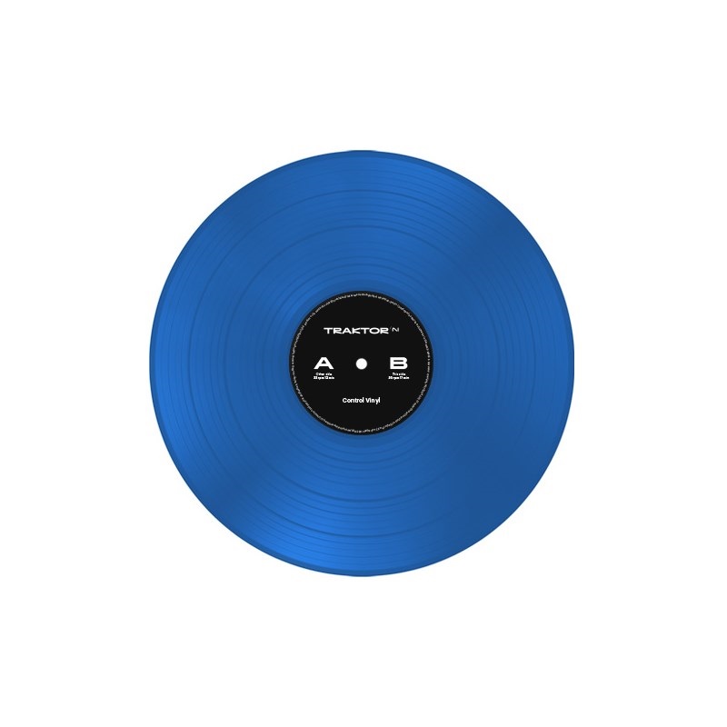 Native Instruments Traktor Control Vinyl Blue (1枚)(Traktor用