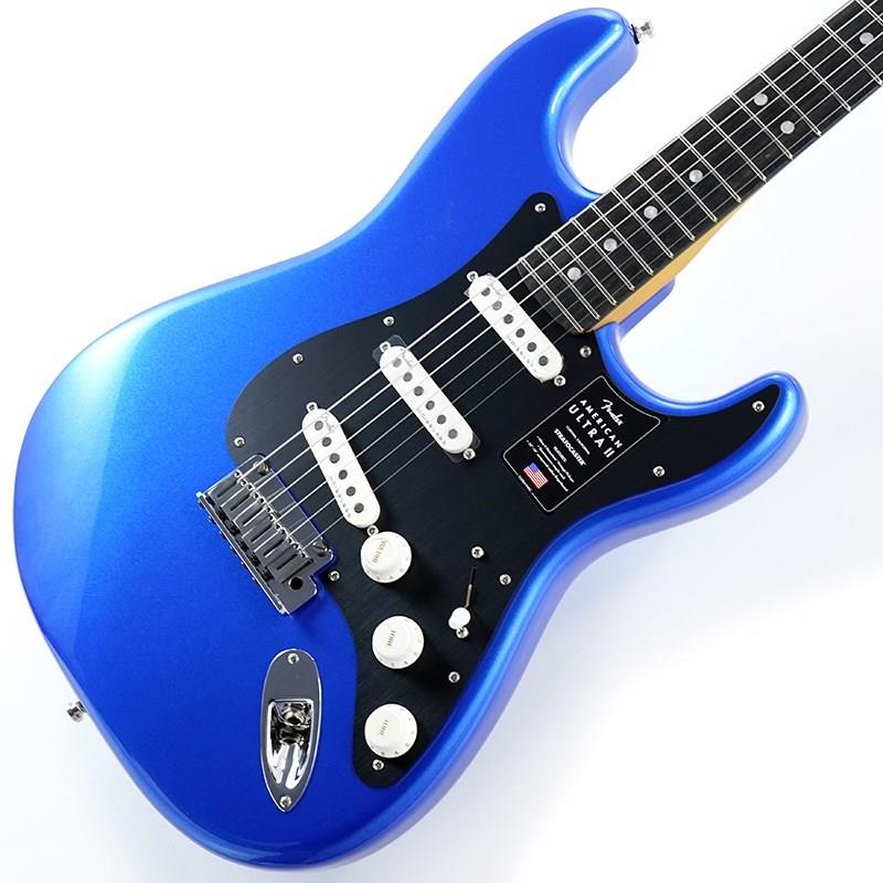Fender USA American Ultra II Stratocaster (Noble Blue/Ebony