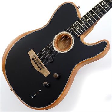 Fender USA American Acoustasonic Telecaster (Black) 特価 ｜イケベ
