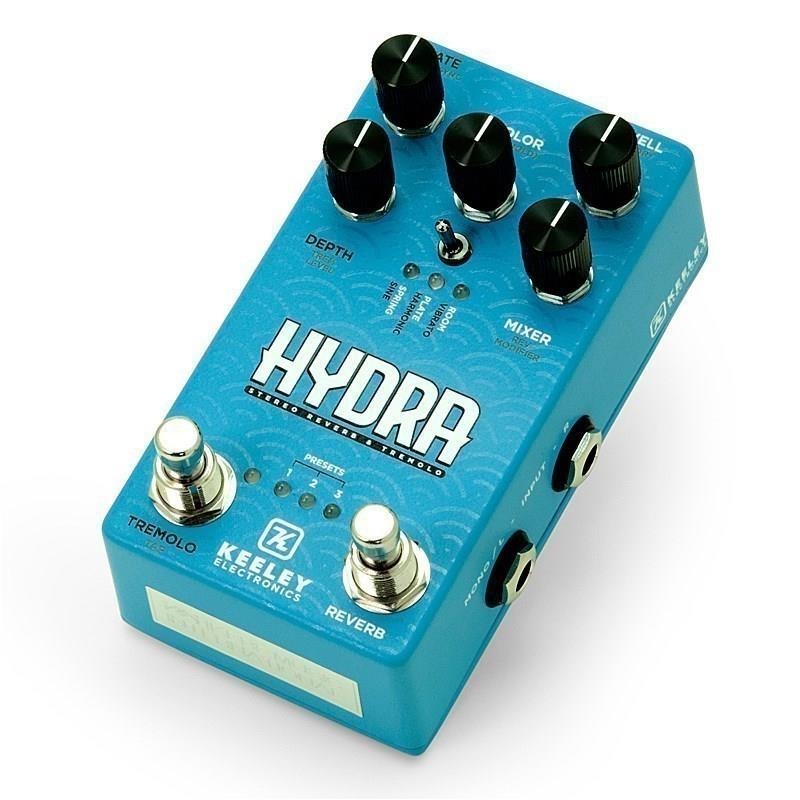 keeley HYDRA Stereo Reverb & Tremolo（キーリー）リバーブ トレモロ