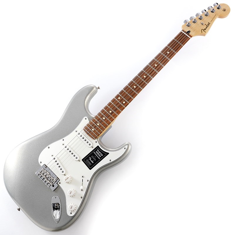Fender MEX Player Stratocaster (Silver/Pau Ferro) [Made In Mexico