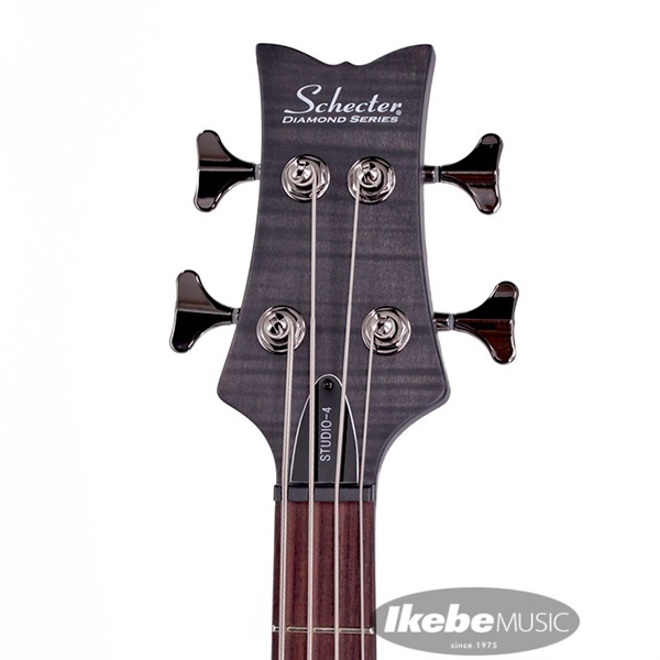 SCHECTER STILETTO STUDIO 4 [AD-SL-ST4] (See-thru Black Satin
