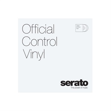 serato 12 Serato Control Vinyl [Clear] 2枚組 セラート コントロール