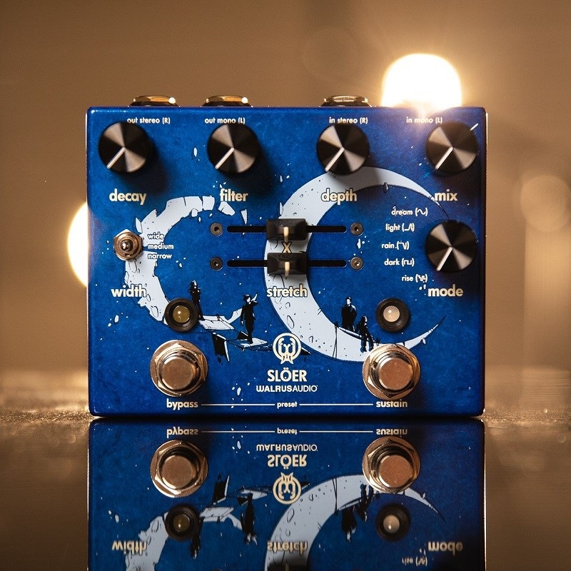 WALRUS AUDIO Sloer Stereo Ambient Reverb (Blue) WAL-SLOER #BL