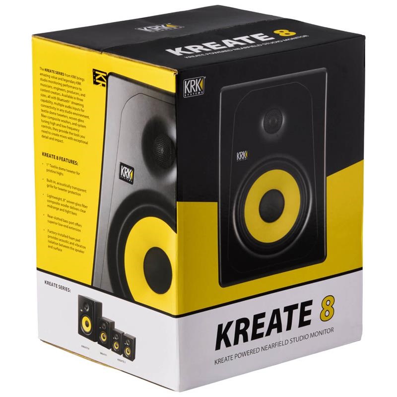 KRK 【新楽器応援セール】KREATE 8 STUDIO MONITOR (ペア