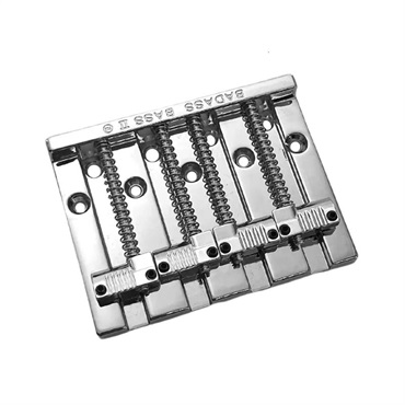 ALLPARTS Leo Quan Badass II 4-String Bass Bridge (Chrome) [BB-3342