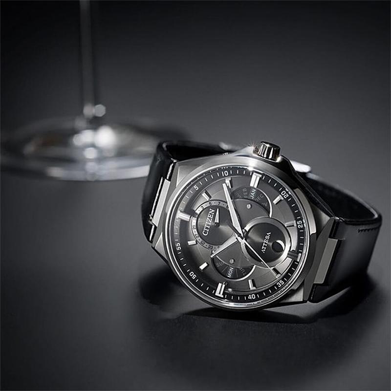 Citizen Men's Watch ATTESA ACT Line Eco-Drive Ring Solar Triple