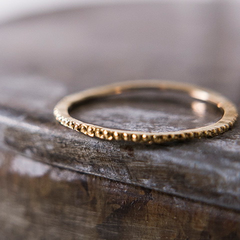 noguchi BIJOUX ノグチファインゴールドリング nn1001□ | iroma