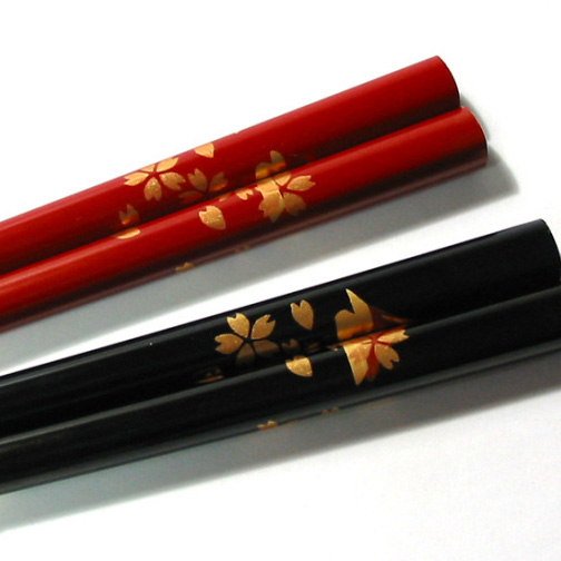 箸 富士桜 【メール便可】 木製 漆塗り カトラリー【在庫限り】 漆器の井助