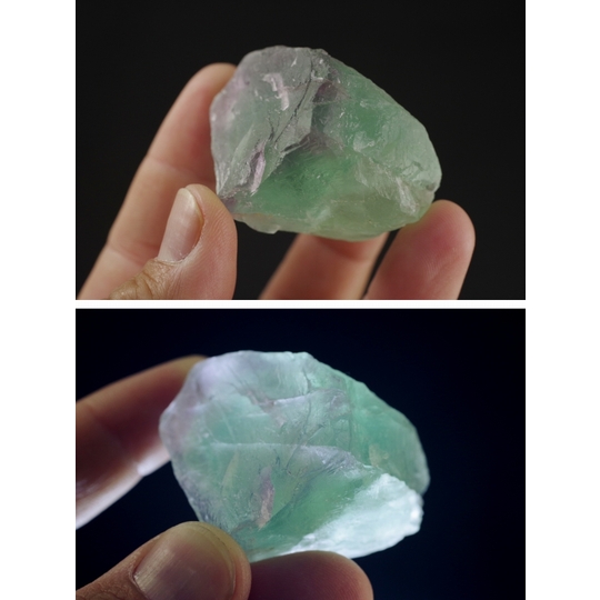 フローライト（蛍石）原石87g 天然石販売 名取貴石 天然石・国産