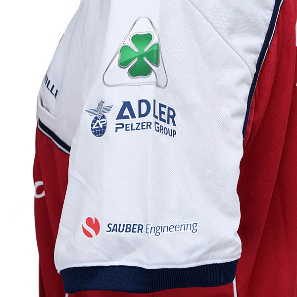 Alfa Romeo RACING 2019チームスタッフ用ポロシャツ : イタリア自動車