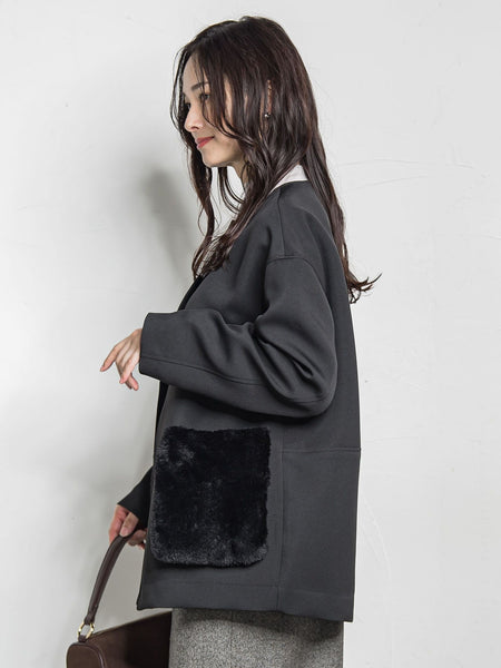 トリプルクロスファーポケットジャケット≪手洗い可能≫ | LAUTREAMONT