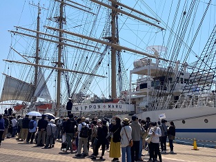 JMETS練習船「日本丸」が名古屋港にて一般公開を行います | 独立行政
