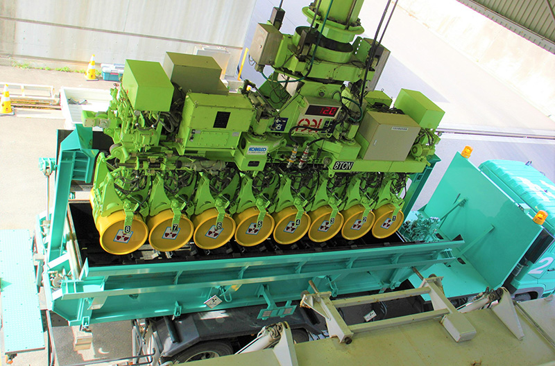 低レベル放射性廃棄物埋設センター2号廃棄物埋設施設の廃棄体定置完了