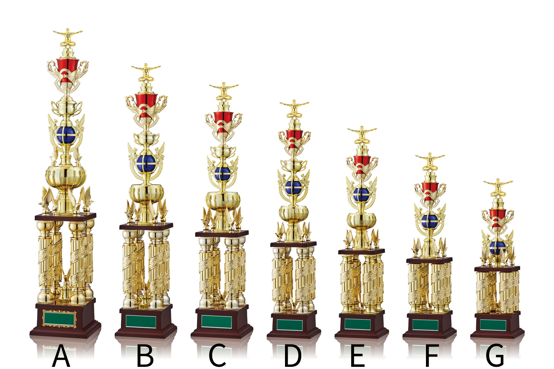 相撲大会トロフィー相撲チャンピオントロフィーJW-TO-3154-sumo