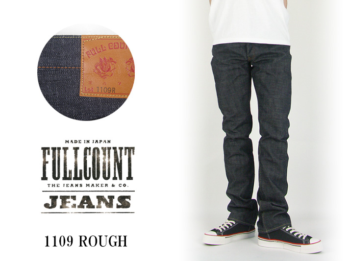 FULLCOUNT フルカウント 1109 ROUGH リジッド ジーンズ -JOE-