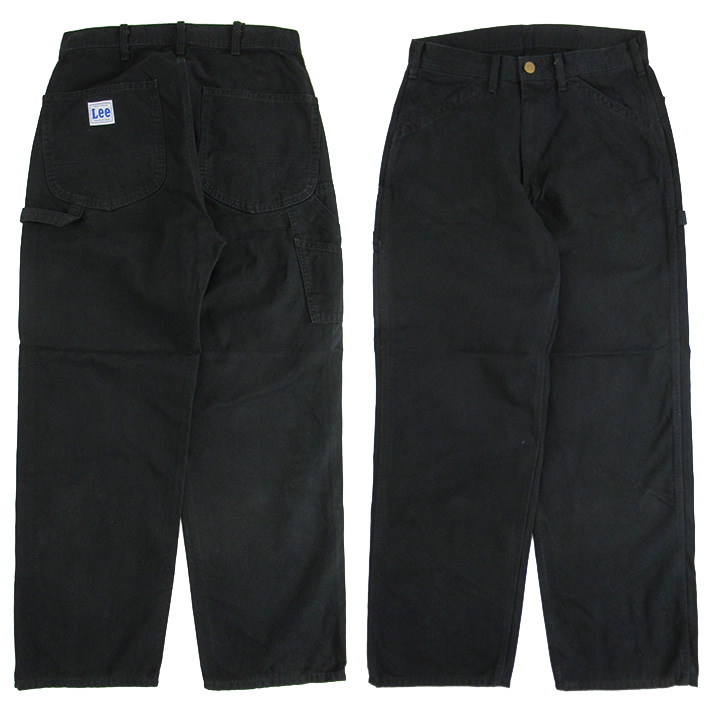 Lee ペインターパンツ ブラック DUNGAREES BLACK PAINTER PANTS LM7288