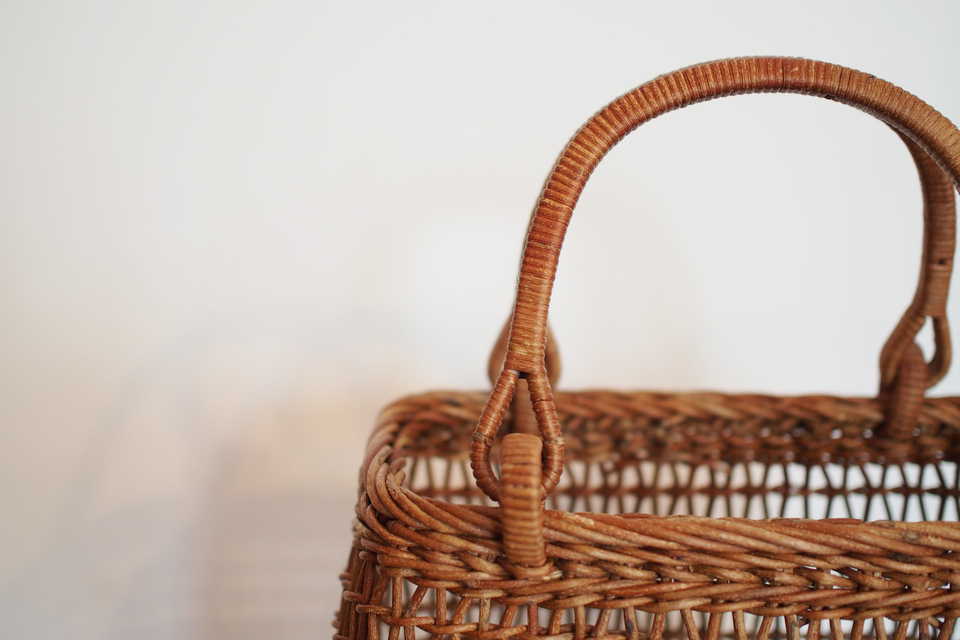 あけびの細目こだし編みかご（台形） - ウェブショップ - jokogumo